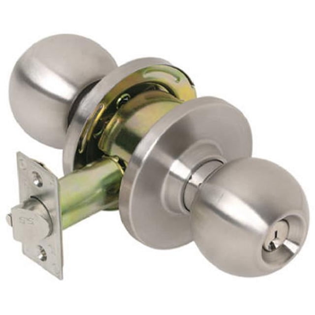 Tell Manufacturing CL100008 Poignée de Verrouillage en Acier Inoxydable Satiné - Dossier de 2,75 Po