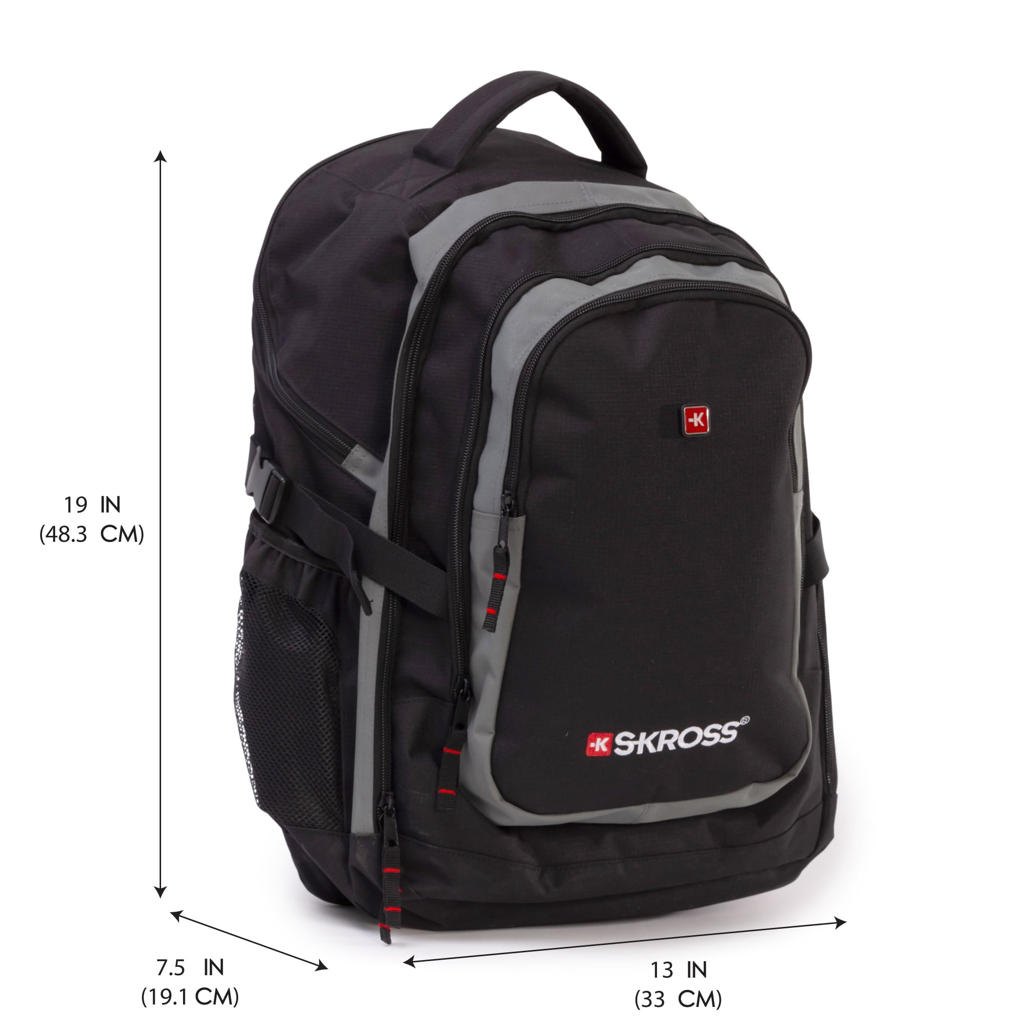 Sac à Dos SKROSS avec Bretelles Rembourrées et Poche pour Ordinateur