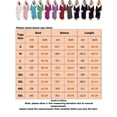 thumbnail image 4 of Fashnice Women Sleepwear Long Sleeve Sherpa Robes Solid Color Fuzzy Plush Bathrobe Warm Sleeping Fleece Robe Black L, 4 of 4