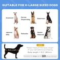 thumbnail image 4 of PawHut Elevated Cooling Pet Bed with Canopy for XL Sized Dogs, Dark Blue, 4 of 10