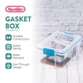 thumbnail image 2 of Sterilite Bac de Rangement en Plastique de 12 Qt avec Joint, Boîte Scellée, (Lot de 18), 2 of 10