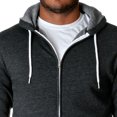 thumbnail image 5 of Independent Trading Co. Unisex Lightweight Full-Zip Hooded Sweatshirt, L, 5 of 5