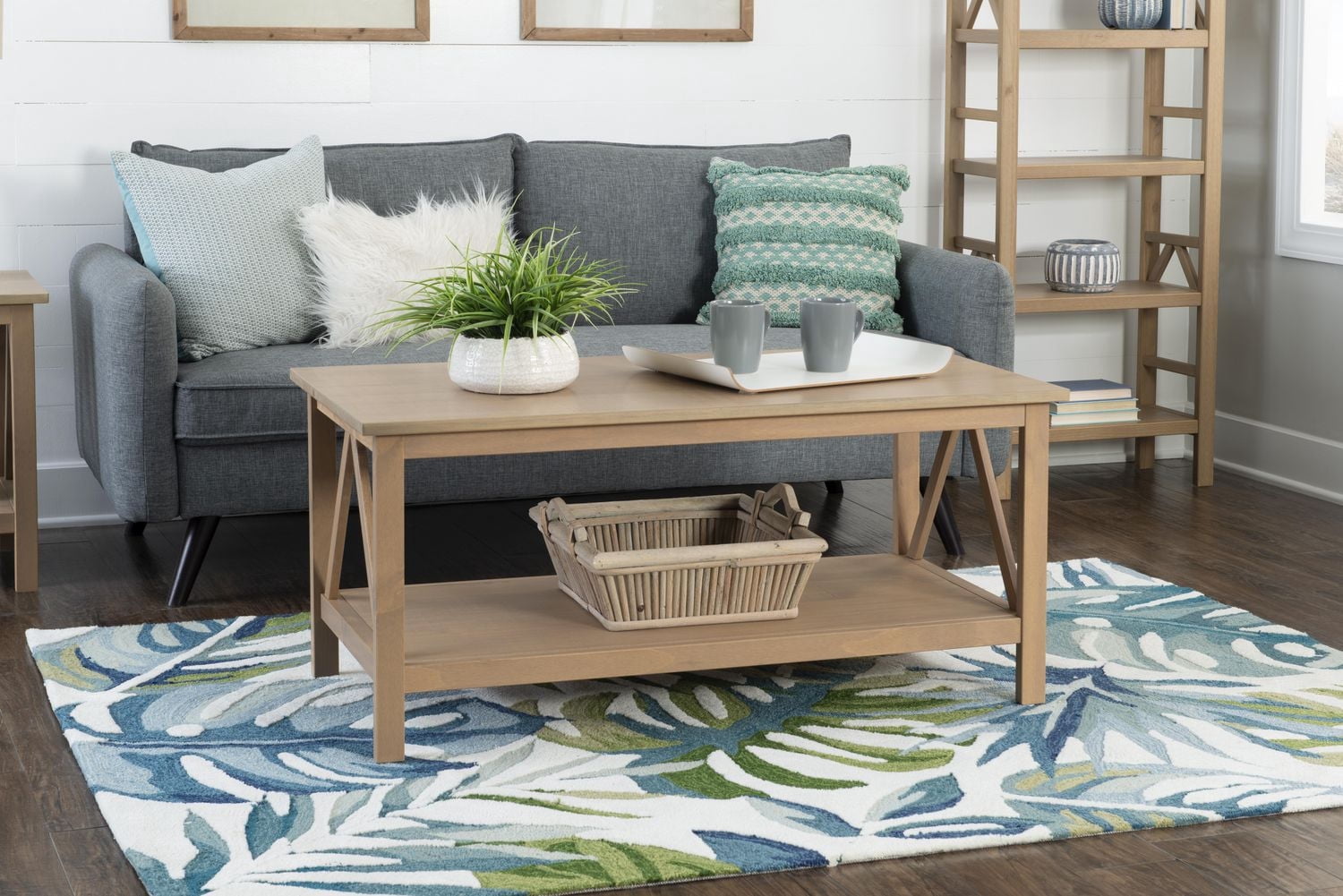 Edgewood Rustic Grey Coffee Table