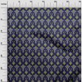 thumbnail image 2 of oneOone Tissu Popeline de Coton Imprimé Ikat Tourbillon & Paisley 1 Yard 42 Pouces de Large, 2 of 4