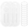 thumbnail image 1 of 44pcs Plastic Book Binding Discs Leaf Binder Binder Rings for DIY Notepads Planners, 1 of 9