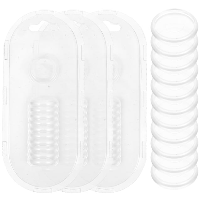 44pcs Plastic Book Binding Discs Leaf Binder Binder Rings for DIY Notepads Planners