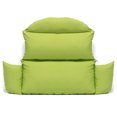 thumbnail image 2 of LeisureMod All Weather 2 Person Outdoor Hanging Egg Chair Cushion, Lime, 2 of 6