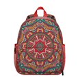 thumbnail image 1 of Zen Inspired Students Backpack - Yoga Mandala Design with Peace Serenity and Tranquility Pattern, Comfortable Dual Shoulder Support for School and Travel, 1 of 6
