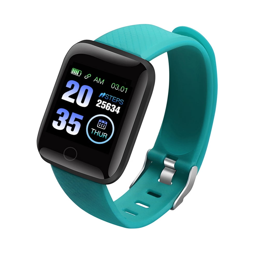 Generic 1.3" Touchscreen Fitness Tracker with Heart Rate, Blood Oxygen ...