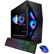 iBuyPower Scale 8 MESH Gaming Tower Desktop, AMD Ryzen 7-8700F, NVIDIA GeForce RTX 5070 12GB GDDR7, 64GB DDR5 4TB NVMe SSD, Win 11 Home, Wi-Fi 6, Bluetooth 5.2, RGB Case, Black