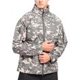 thumbnail image 2 of LSLJS Manteau d'Extérieur pour Homme en Molleton Chaud Doux pour la Peau Camouflage ( Camouflage, TTTG), 2 of 9