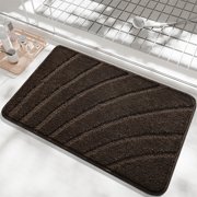 Microfiber Bathroom Rug Bath Mats, Bathmat Shower Rugs for Bathroom, Bathroom Mat Quick Dry Shower Rug