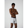 thumbnail image 2 of OTECKA Re-Lax Men’s Cotton Combed Cotton Boxer Brief With Built-In Snug Pouch Technology -2 Packs, 2 of 5