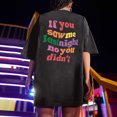 thumbnail image 1 of LSLJS Oversized T Shirts for Women Plus Size Slogan Graphic Drop Shoulder Short Sleeve Tops Summer Loose Pullover Tees, 1 of 1