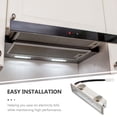 thumbnail image 3 of FONDOTIN Rectangle Shape Kitchen Cooker Light Bulb for Range Hood Smoke Under Cabinet Closet Yacht and Motorhome Lighting, 3 of 5