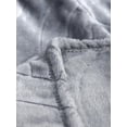 thumbnail image 4 of Couverture en Molleton Flanelle - Gris, 4 of 8