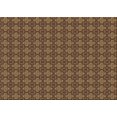 thumbnail image 1 of Ahgly Company Machine Washable Indoor Rectangle Transitional Cinnamon Brown Area Rugs, 5' x 7', 1 of 7