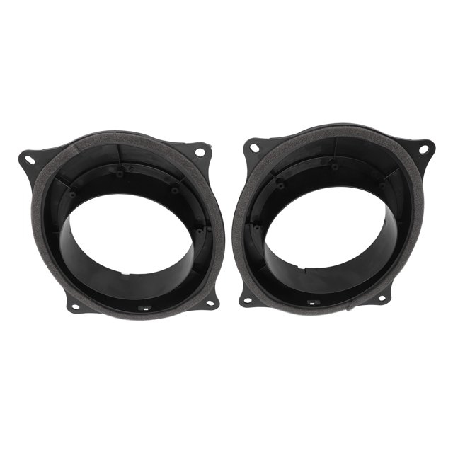 Adaptateur de Haut-Parleur, Haute Résistance Résistant aux Couleurs Installation Simple Adaptateur de Haut-Parleur Professionnel Anneaux d'Espacement 2 Pcs avec 2 Faisceaux pour Voiture 8X10