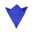 thumbnail image 1 of INSPIRE CHIC Men's Pocket Squares Solid Color Handkerchiefs Royal Blue One Size, 1 of 4
