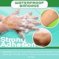 thumbnail image 4 of 100pcs/pack Waterproof Plaster Adhesive Wound Dressing Bandage Tape Fixer T3L1, 4 of 9