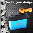 thumbnail image 2 of 35KG Digital Servo 2pcs Metal Gear Servo Waterproof for RC Cars Robot Manipulator with 25T Servo Arms, 2 of 8