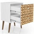thumbnail image 4 of Manhattan Comfort Liberty 2.0 2 Drawer Nightstand in White, 4 of 8