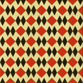 thumbnail image 1 of Ahgly Company Tapis d'Intérieur Lavable en Machine Carré Rouge Safran, 6 Pieds Carré, 1 of 7