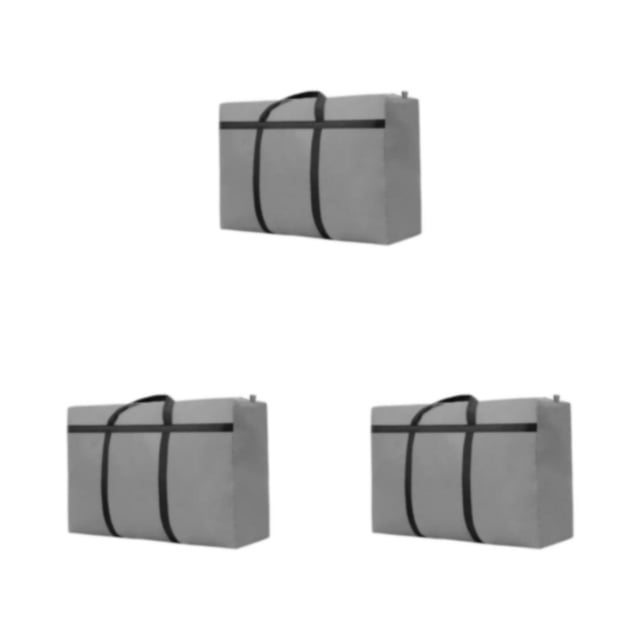 VONKY Scratch-proof And Tear-resistant Bag For Moving And Traveling Exquisite Craft Bag Large Capacity light grey-40L 3Set