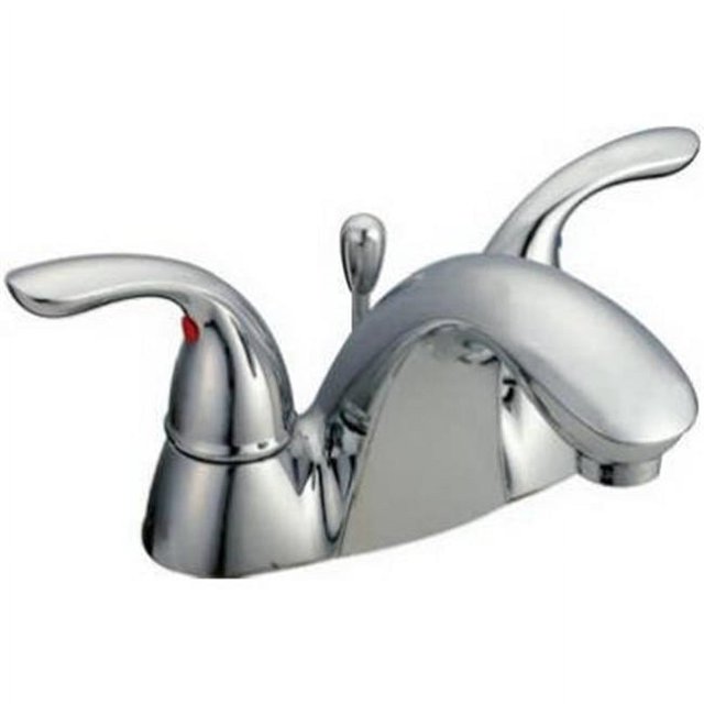 Homewerks Worldwide 239951 Robinet de Lavabo avec Poignée à 2 Leviers - Chrome