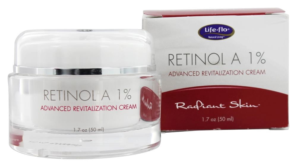 Life-Flo - Retinol A 1% Advanced Revitalization Face Cream Radiant Skin - 1.7 oz.