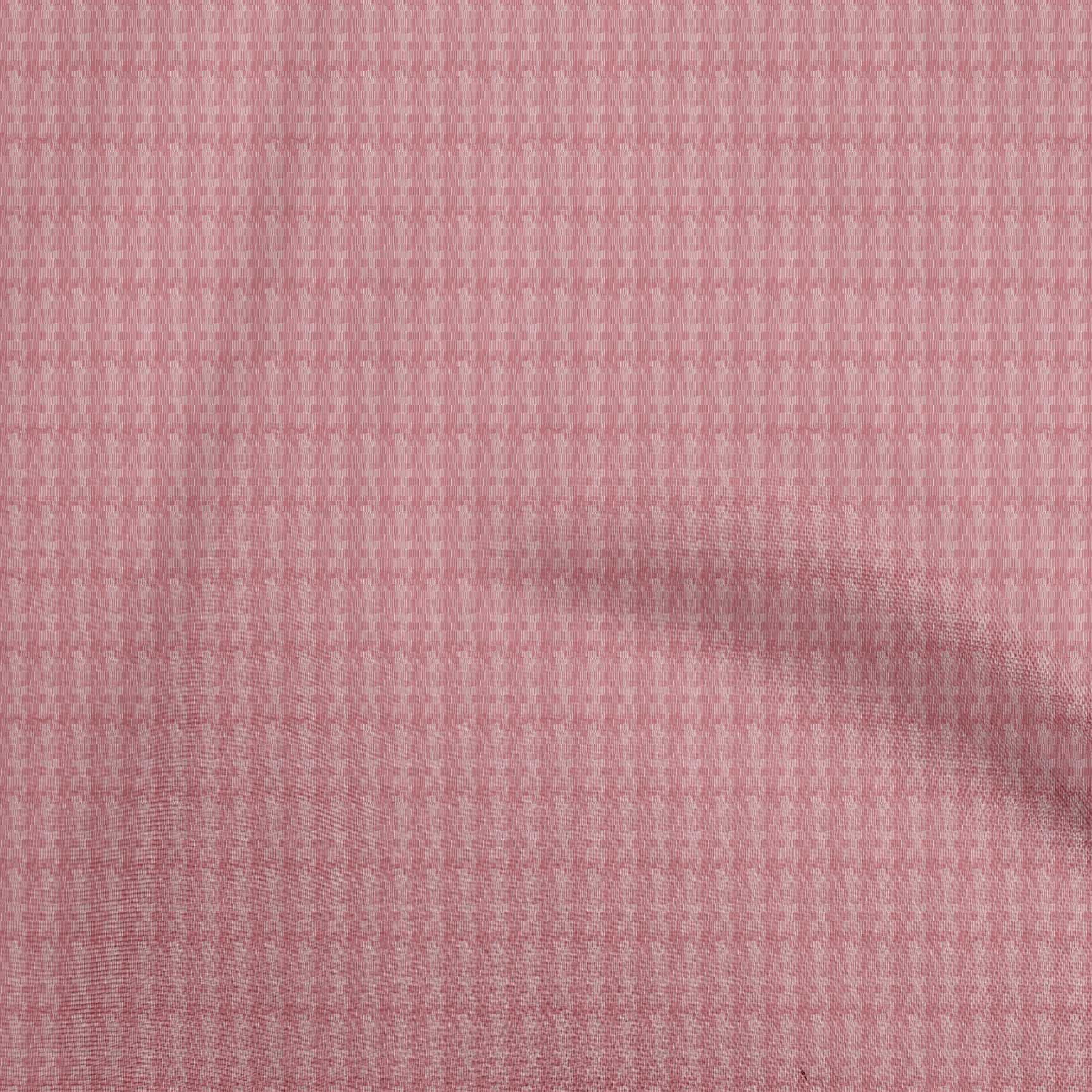 oneOone Rayon Pink Fabric Texture Fabric For Sewing Printed Craft Fabric By The Yard 56 Inch Wide