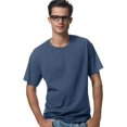 thumbnail image 1 of Hanes ComfortBlend EcoSmart Men`s Crewneck T-Shirt, S, Heather Navy, 1 of 6
