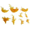 thumbnail image 1 of fastboy Dynamic Burning Flame Action Figure Display Stand for Collectible Masterpieces Yellow, 1 of 1