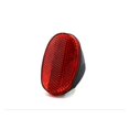 thumbnail image 1 of MFC PRO Garde-Boue Arrière Ovale Rouge pour Vélo, Réflecteurs de Sécurité pour Vélos de Croisière (Rouge), 1 of 4