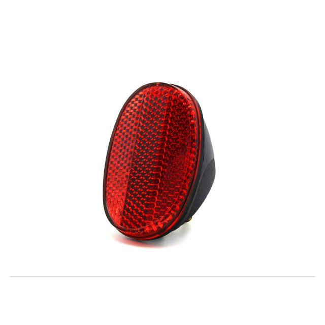 MFC PRO Garde-Boue Arrière Ovale Rouge pour Vélo, Réflecteurs de Sécurité pour Vélos de Croisière (Rouge)