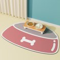 thumbnail image 4 of CBFFDC Tapis d'Alimentation pour Chien Tapis Distributeur de Nourriture pour Animaux Absorption Rapide de l'Eau Résistant à l'Usure Fond Antidérapant Fournitures pour Chien, 4 of 7