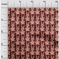 thumbnail image 1 of oneOone Tissu en Viscose Chiffon Imprimé Bloc de Lapin 1 Yard 42 Pouces de Large, 1 of 4
