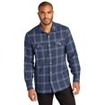 thumbnail image 1 of Port Authority Long Sleeve Ombre Plaid Shirt W672, 1 of 1