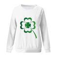 thumbnail image 4 of QIPOPIQ Chandails à Manches Longues pour Femmes T-Shirts de la Saint-Patrick Chandail Shamrock T-Shirt Vert Hauts T-Shirts de la Saint-Patrick Tuniques à Col Rond pour Dames T-Shirts de Fête T-Shirts Graphiques Aubaines, 4 of 4