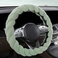 thumbnail image 1 of TIMIFIS Steering Wheel Covers Car Steering Wheel Cover with Soft Warm Non-Slip Car Decoration Car Wheel Protector Universal Fits 14-15 Inches Car Accessories, 1 of 7