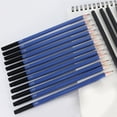 thumbnail image 4 of Technical Sketching Pencil Set 12pcs | Graphite Drawing Pencils 5H-8B | Hexagonal Anti-Roll Design | Durable Wood | Blue | For Portrait, Landscape, Comic, Architecture Sketching | 17.8cm | High, 4 of 6