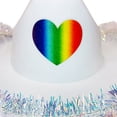 thumbnail image 4 of Way To Celebrate Rainbow Heart Cowboy Hat, 4 of 4