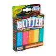 thumbnail image 4 of Crayola Outdoor Chalk, Glitter Sidewalk Chalk, Summer Toys, 5 Count, 4 of 5