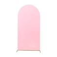 thumbnail image 1 of segolike Arch Backdrop Stand Cover Stretchy for Baby Shower Wedding Banquet Reception 220x120cm, 1 of 9
