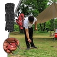 thumbnail image 1 of TopLLC Outdoor Windproof Rope Tent Rope Reflective Rope Canopy Rope Fixed Tied Rope Camp Adjustment Rope Thickened And Lengthened With Adjustment Buckle 5 Meters, 1 of 5