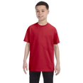 thumbnail image 1 of Jerzees Big Boy's Rib Collar Tear Away Label T-Shirt, Style 29B, 1 of 1