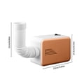 thumbnail image 3 of Multi Functional Portable Dryer 600W Household Small Shoe Dryer Compact Laundry Dryer Suitable For Family Apartments And Hotels, 3 of 9