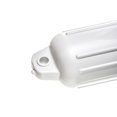 thumbnail image 3 of Attwood Marine Boat Fender 9356D1 SoftSide; Ribbed; Cylinder; 6 Inch Diameter x 24 Inch Length; White; Polymeric; Single, 3 of 7