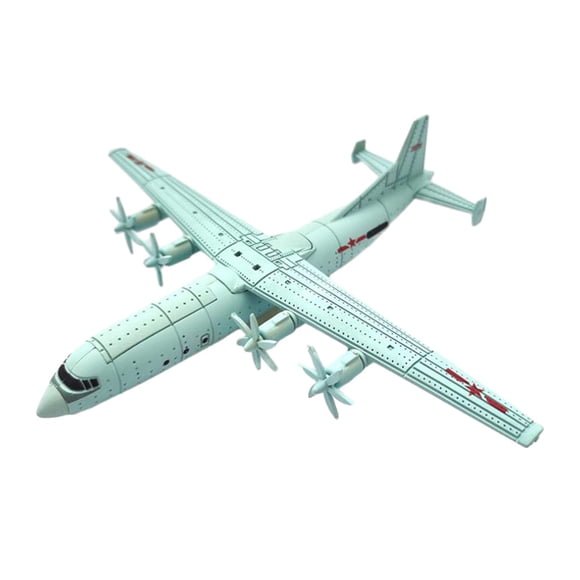 TISHITA 1/240 Craft DIY Assemble 4D Aviation Model for Collectibles Keepsake Display Transport Plane