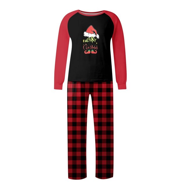 Pyjamas de Noël Assortis pour Hommes Ensembles de Pyjamas de Vacances pour la Famille